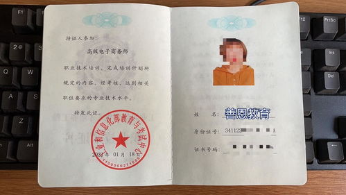 电子商务专业从业资格证